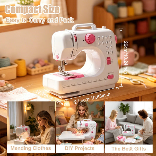 Portable Mini Electric Sewing Machine for Household Use