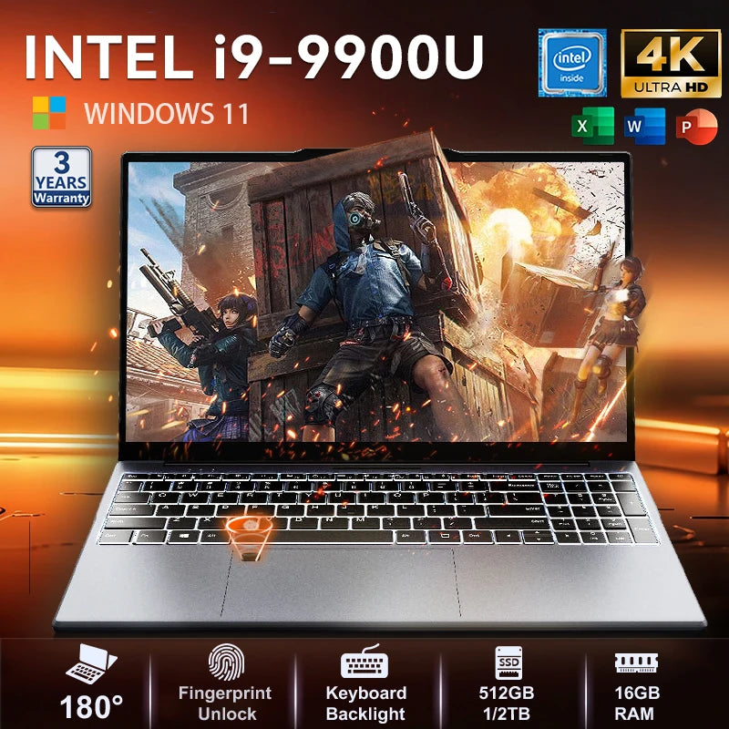 Xia Man Windows 11 15.6" Ultra Slim Portable Laptop
