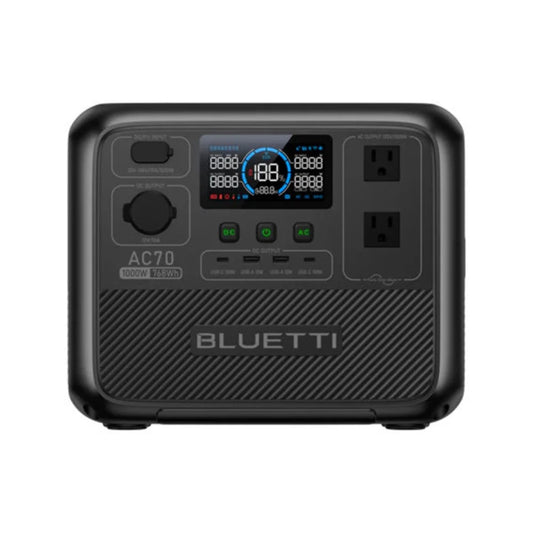 BLUETTI AC70 Portable Power Station 1000W 768Wh