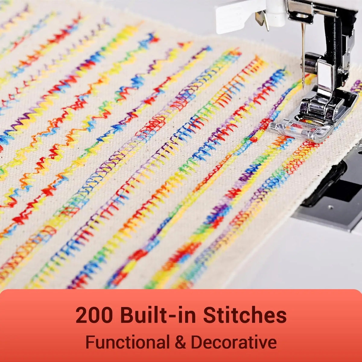 Poolin EOC02RE Sewing Machine for Beginners