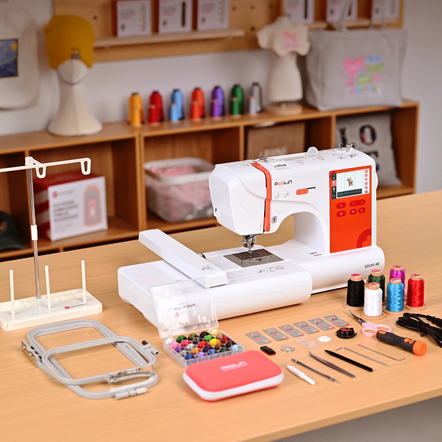 POOLIN EOC03RE Embroidery Machine