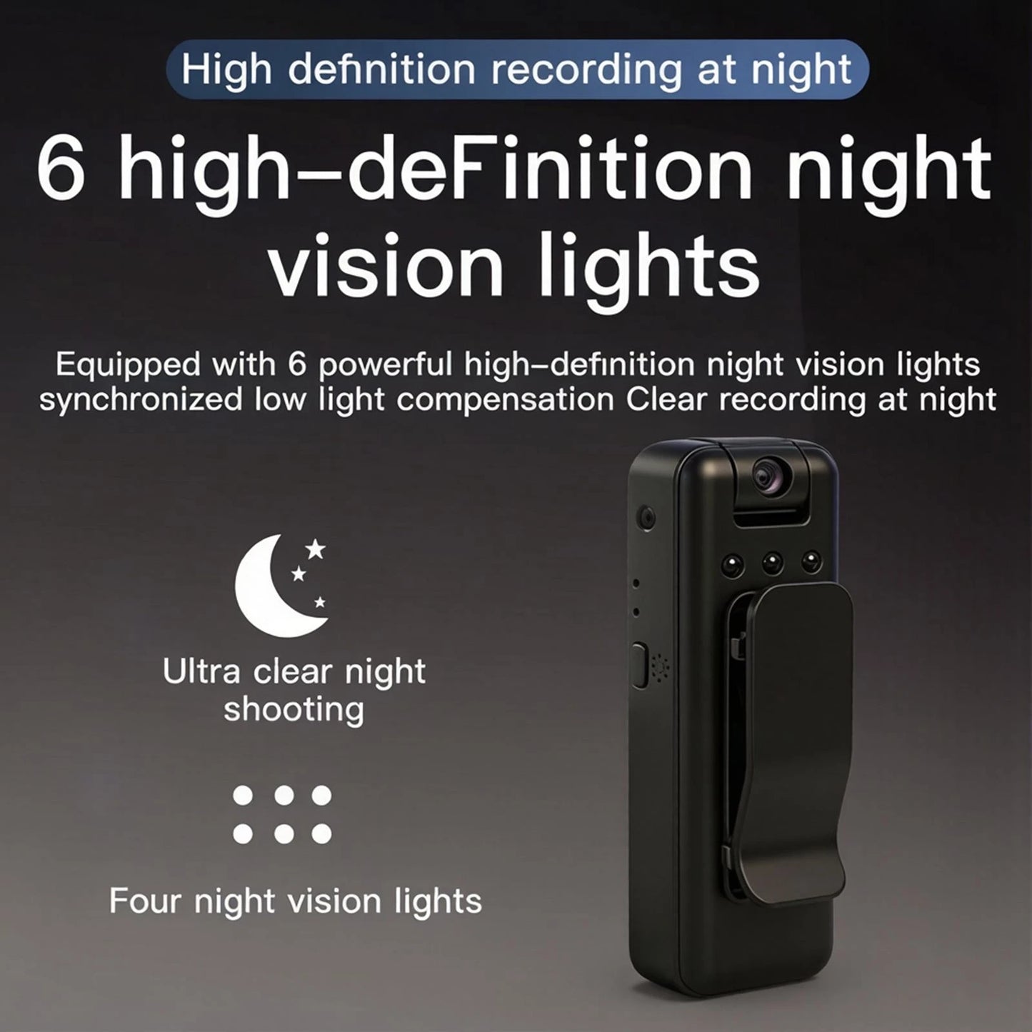 4K Thumb-sized Action Cam, Hands-free