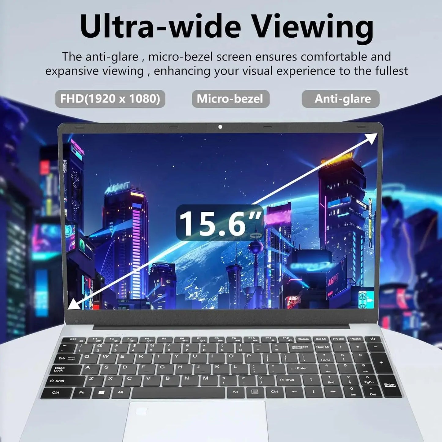 Xia Man Windows 11 15.6" Ultra Slim Portable Laptop