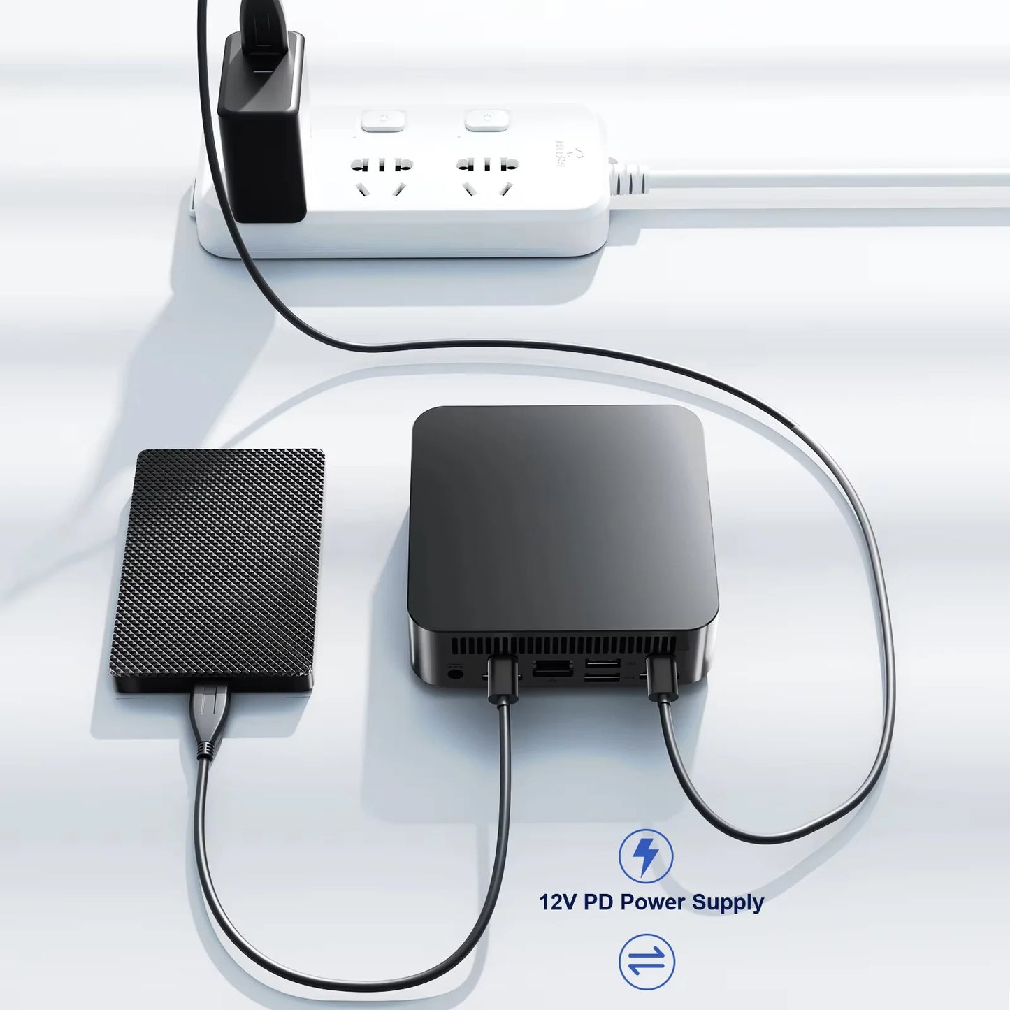 XIA MAN Portable Mini PC Intel i9 8950HK/i3 6100U