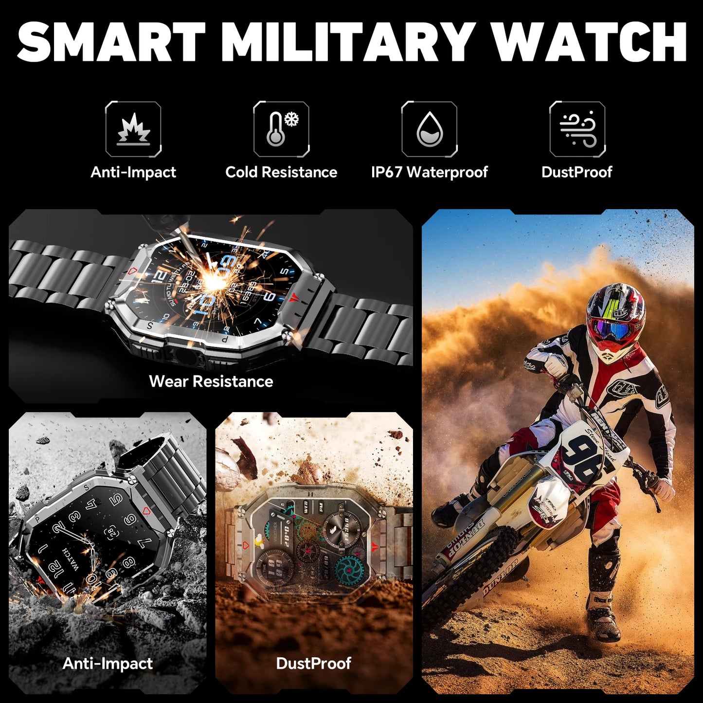 2026 Fashion 2.1 Inch AMOLED Smart Watch