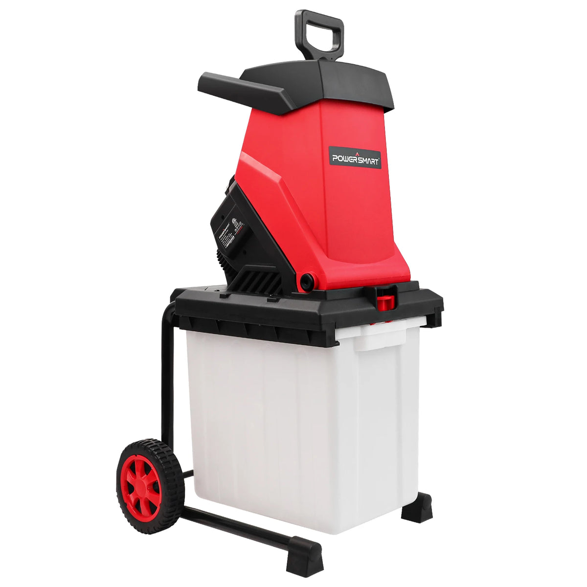 POWERSMART 15Amp Electric Wood Chipper Leaf Mulcher