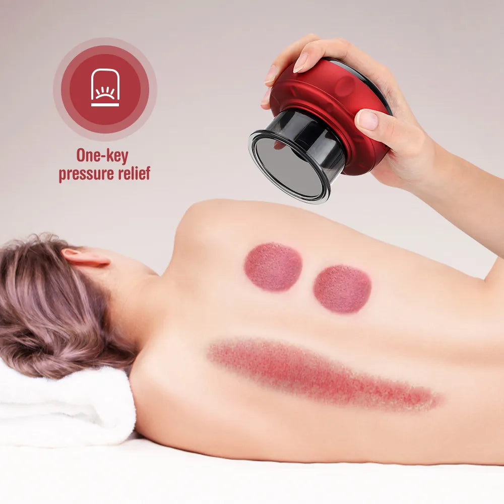 Intelligent Vacuum Cupping Massage Device Electric Heating