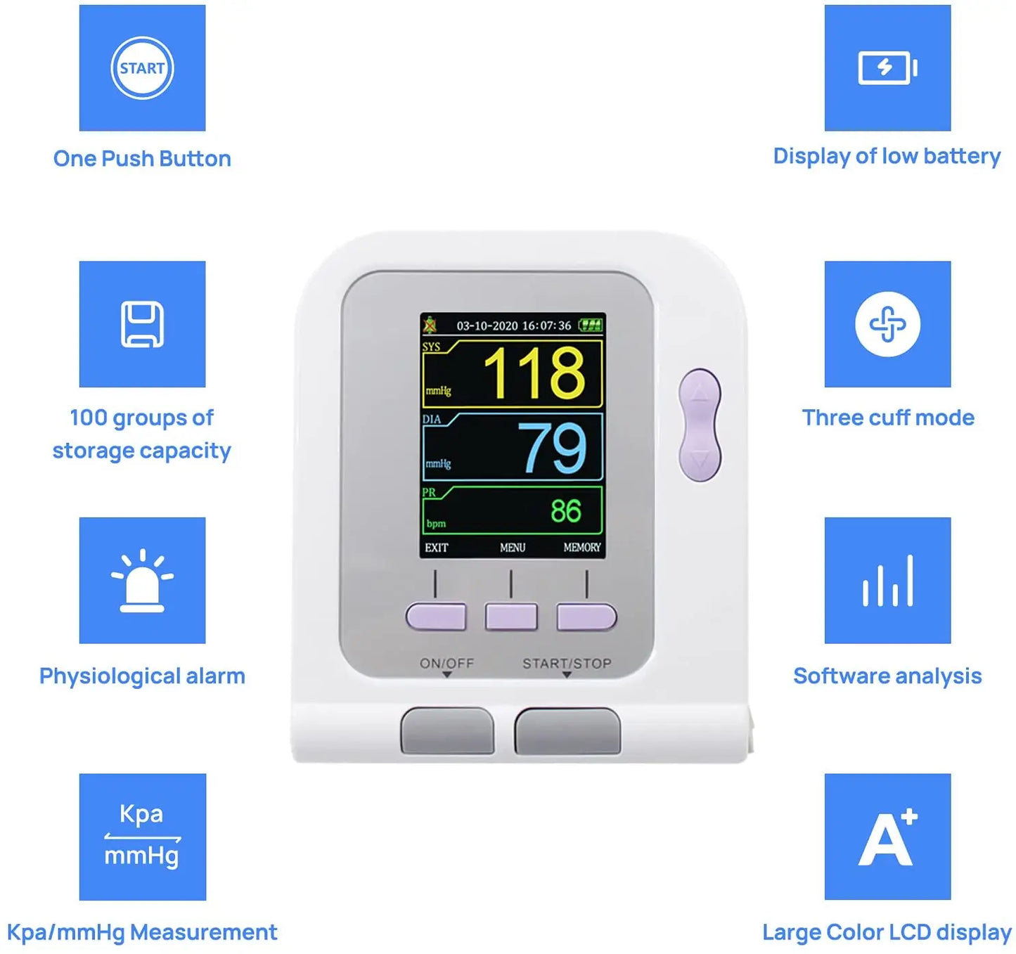 CONTEC08A-VET Digital Veterinary Blood Pressure Monitor