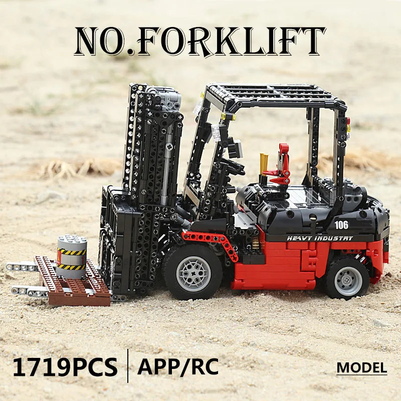 Mould King 13106 Technical Building Blocks Bricks City Engineering Vehicles