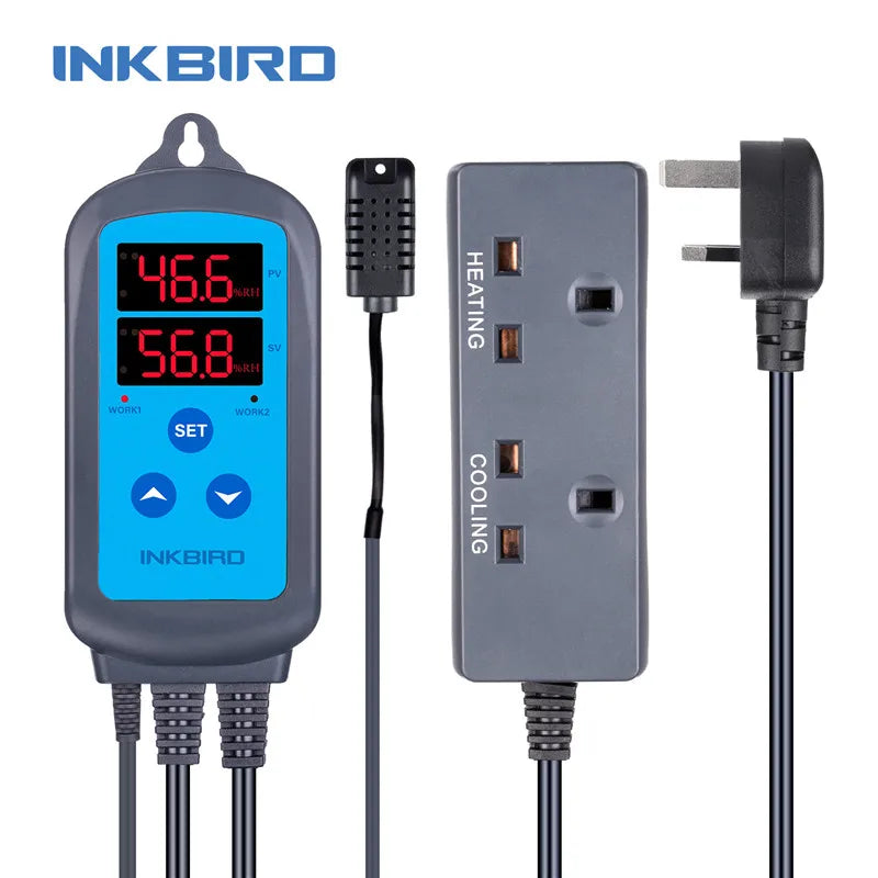 INKBIRD IHC-200 Pre-wired Digital Dural Stage Humidity Controller