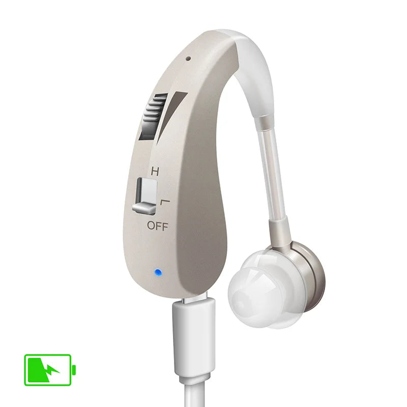 Rechargeable Mini Digital Hearing Aid Listen Sound Amplifier