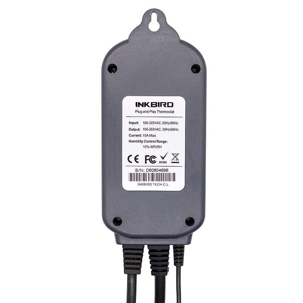 INKBIRD IHC-200 Pre-wired Digital Dural Stage Humidity Controller