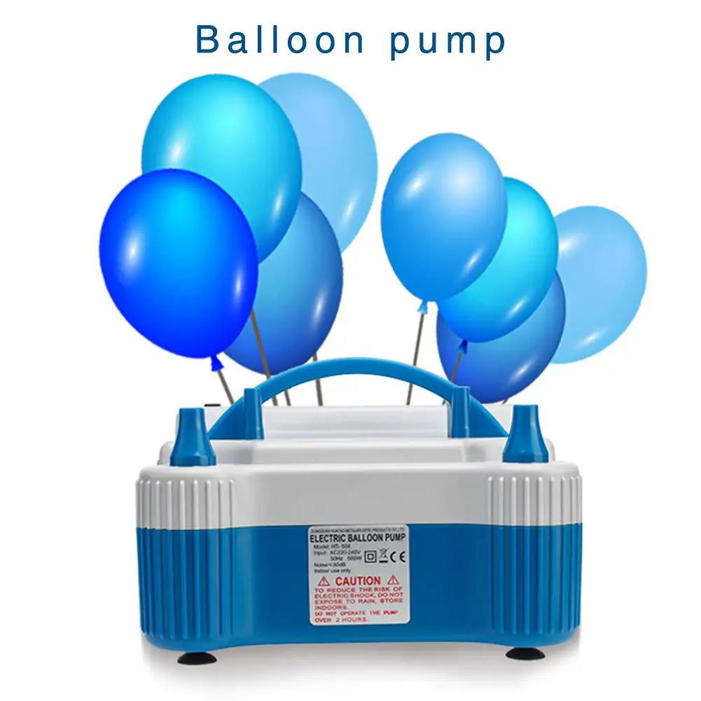 Double Hole Portable Air Compressor 700W AC Iatable Electric Balloon Pump Air Balloon Pump Electric Balloon Outdoor Gadget