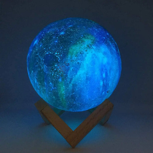 T20 3D Printing Moon Lamp Galaxy Moon Light Kids