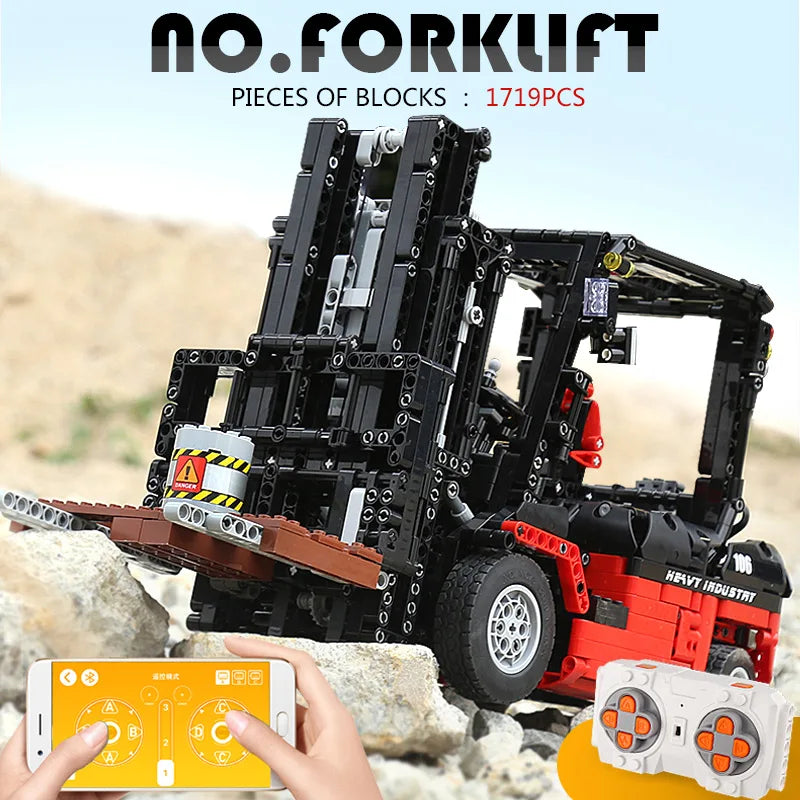 Mould King 13106 Technical Building Blocks Bricks City Engineering Vehicles