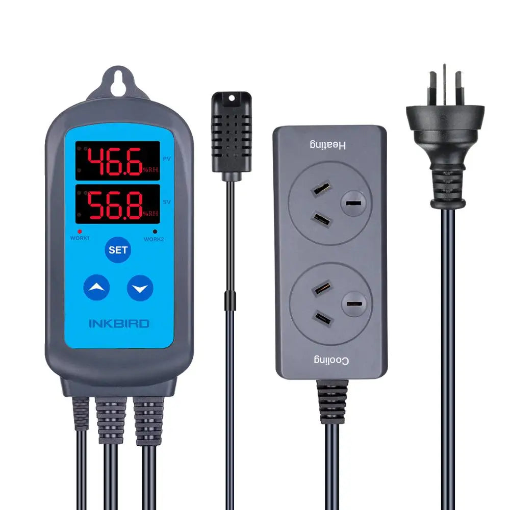 INKBIRD IHC-200 Pre-wired Digital Dural Stage Humidity Controller