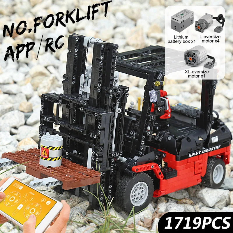 Mould King 13106 Technical Building Blocks Bricks City Engineering Vehicles