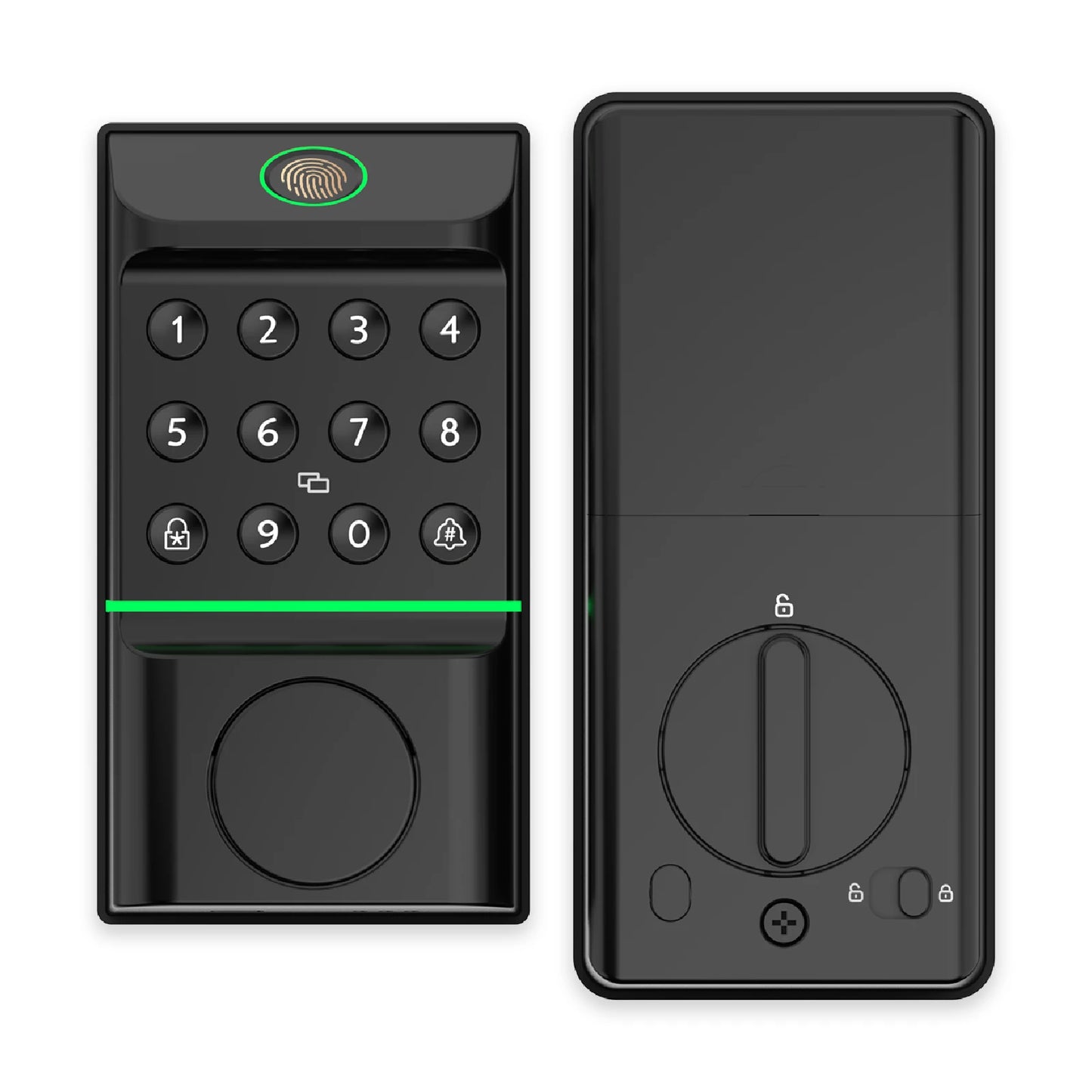 Viladepot Smart Lock Fingerprint Door Lock App Control Passcode