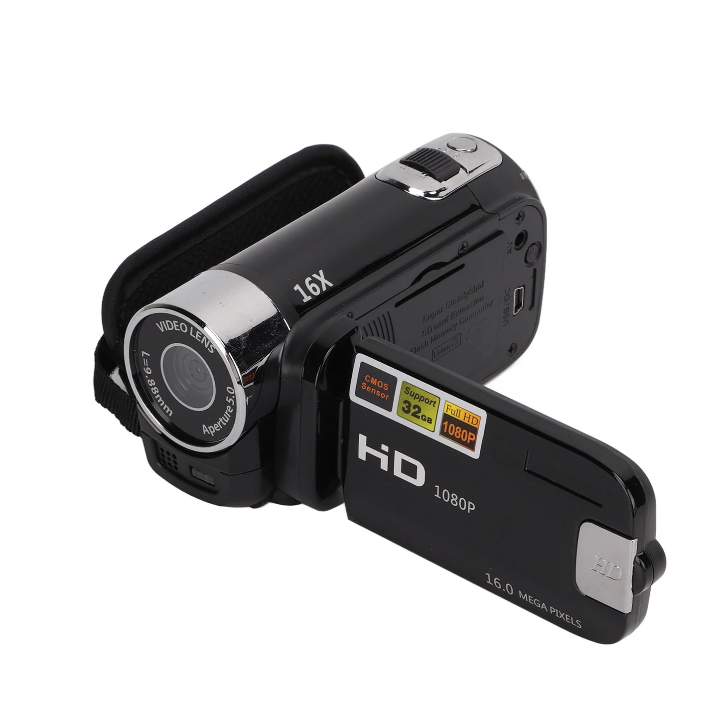 Video Camera Camcorder Full HD 4K 48MP