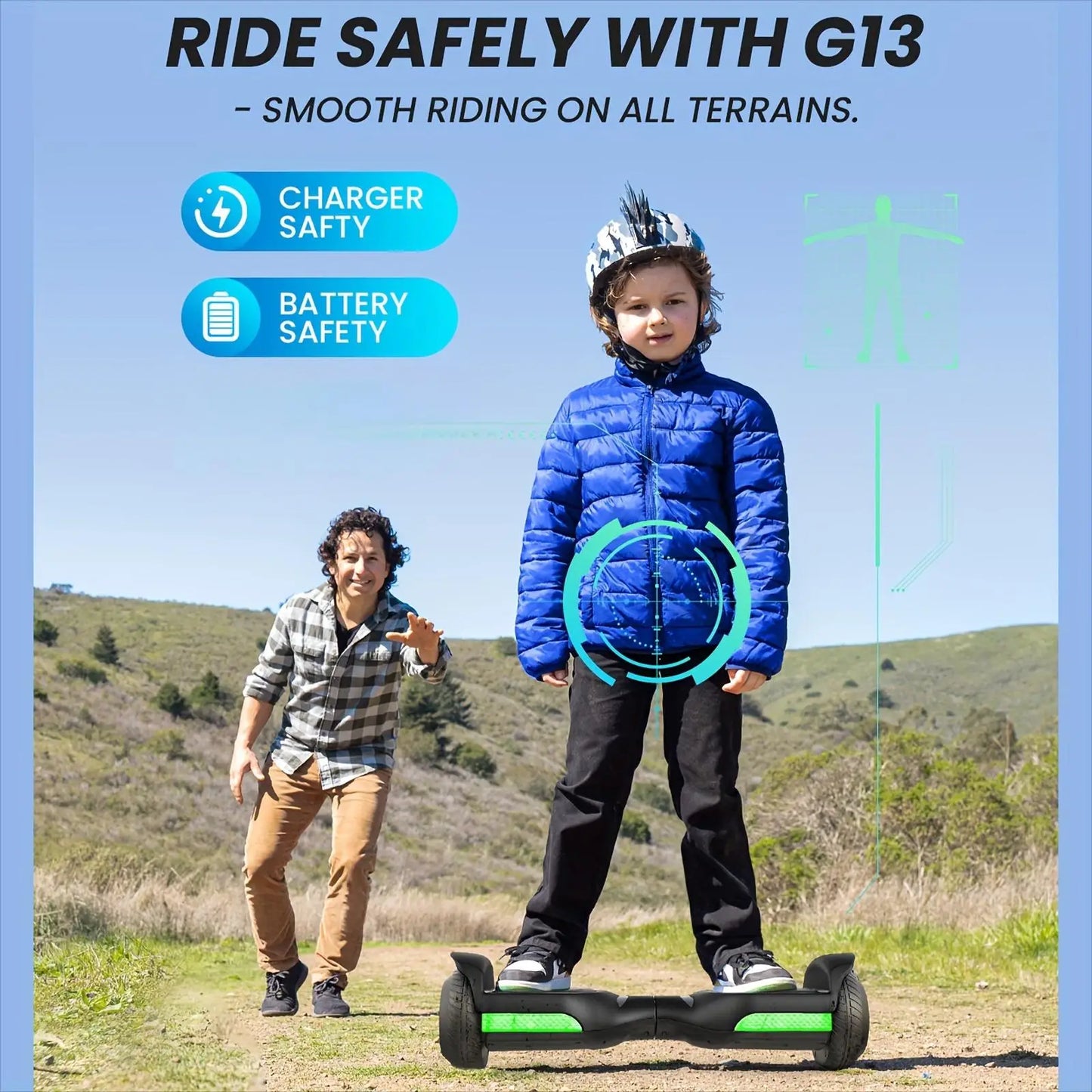 GYROOR 6.5''Self Balancing Hoverboard