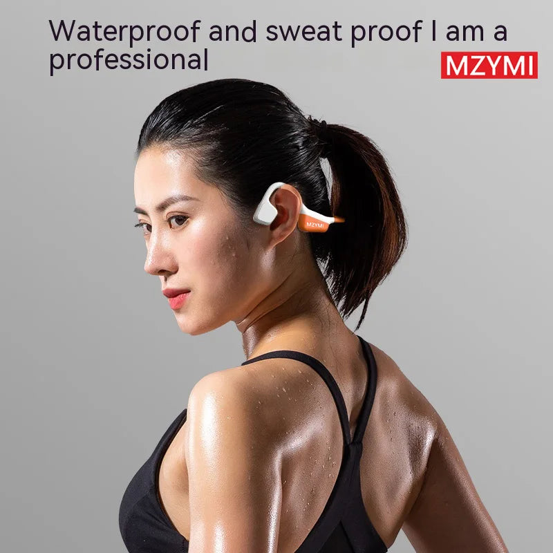 MZYMI I18Pro Bone Conduction Wireless Neckband Earbuds