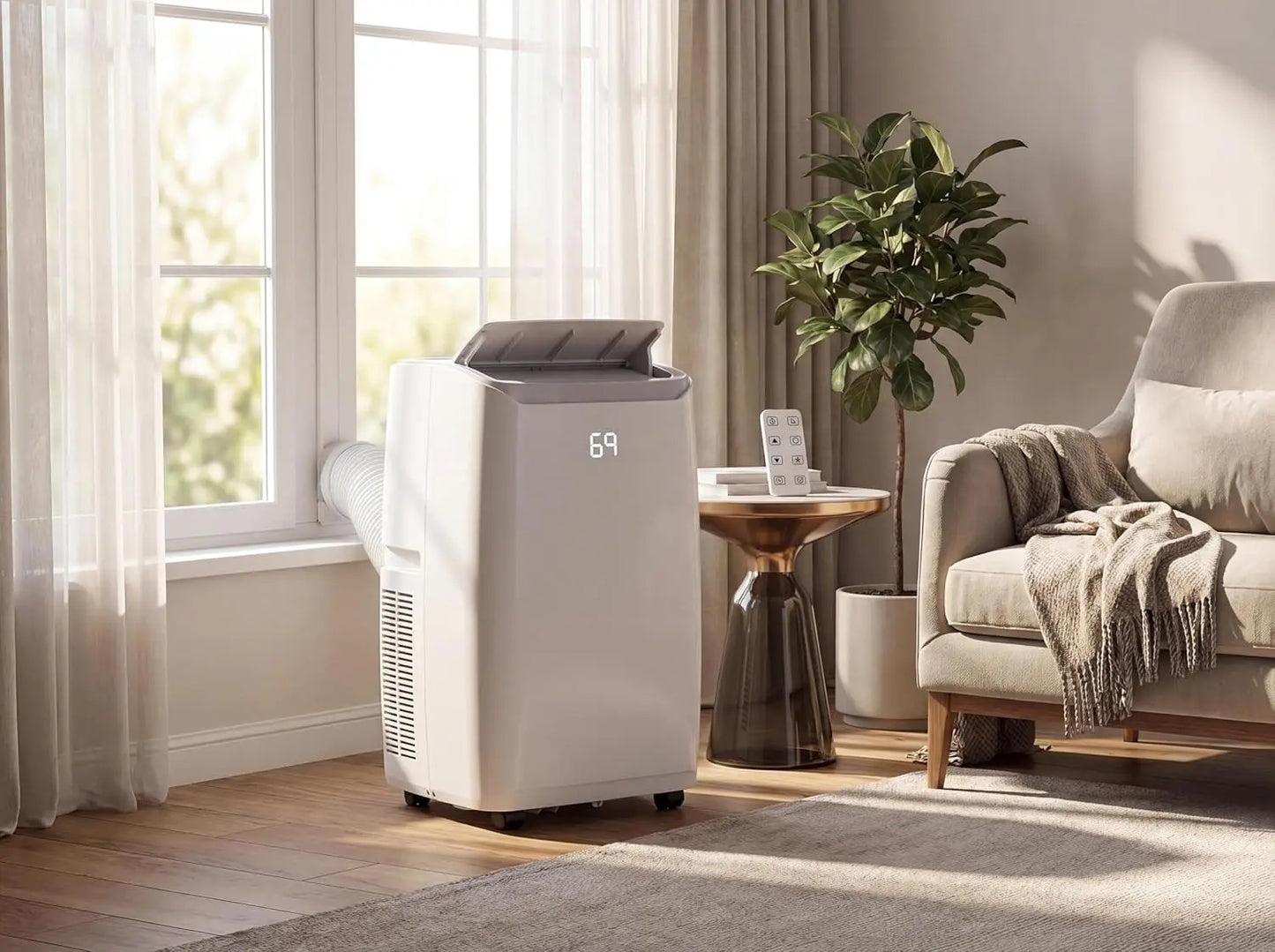 14,000 BTU Portable Air Conditioners Cools up to 750 Sq.Ft