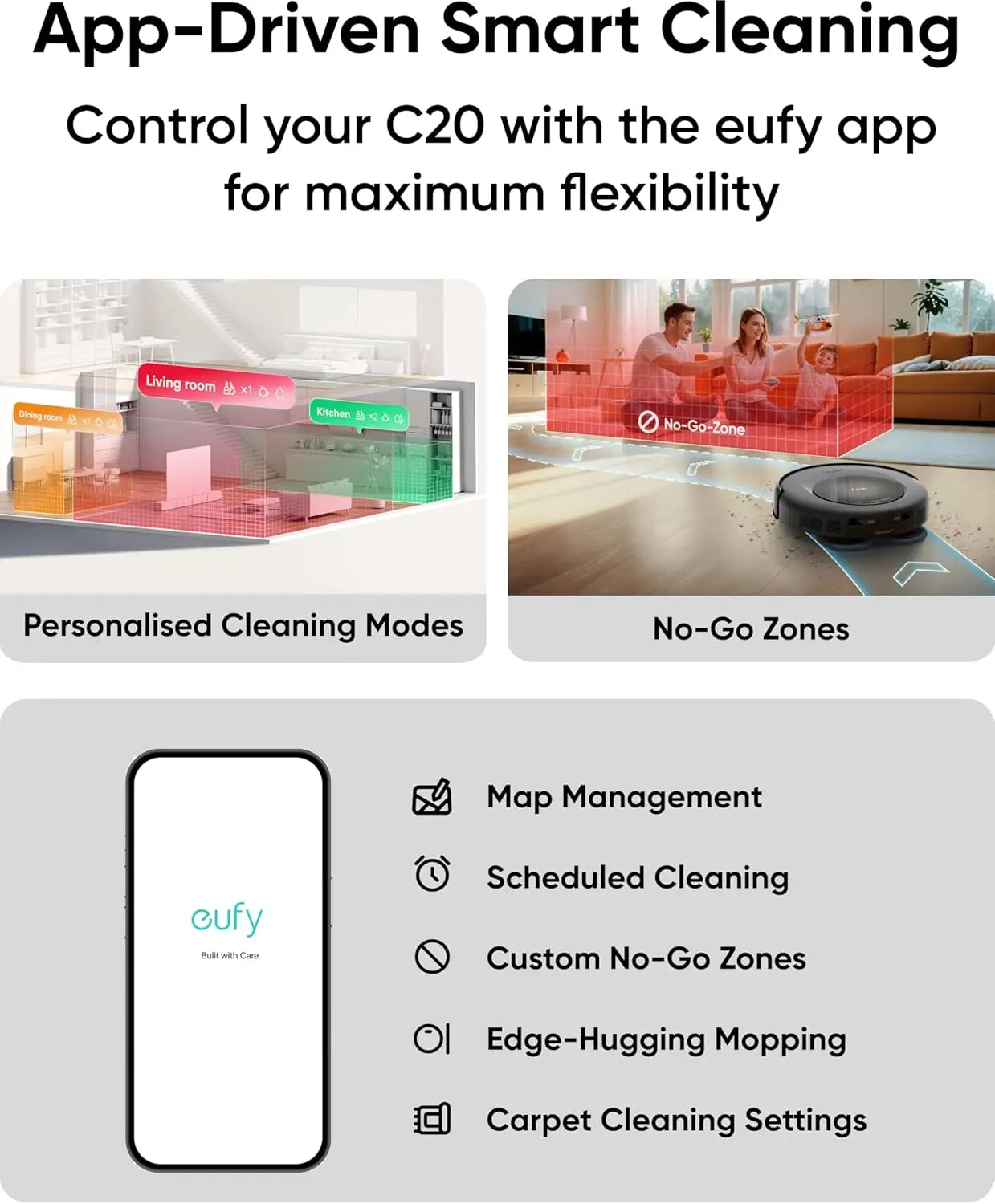 Refurbished Eufy Omni C20 Robot Vacuum and Mop Combo