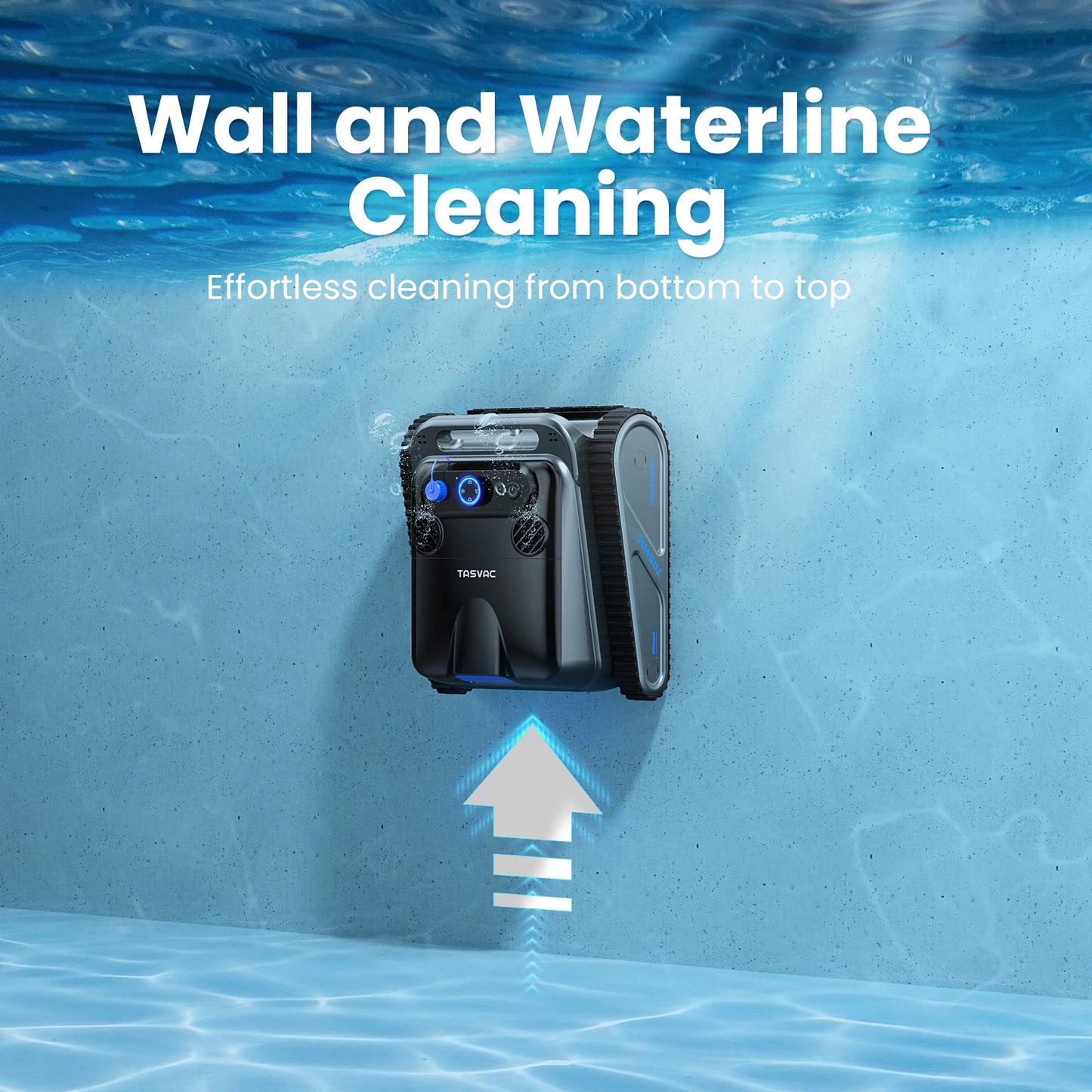 TASVAC Cordless Robotic Pool Cleaner