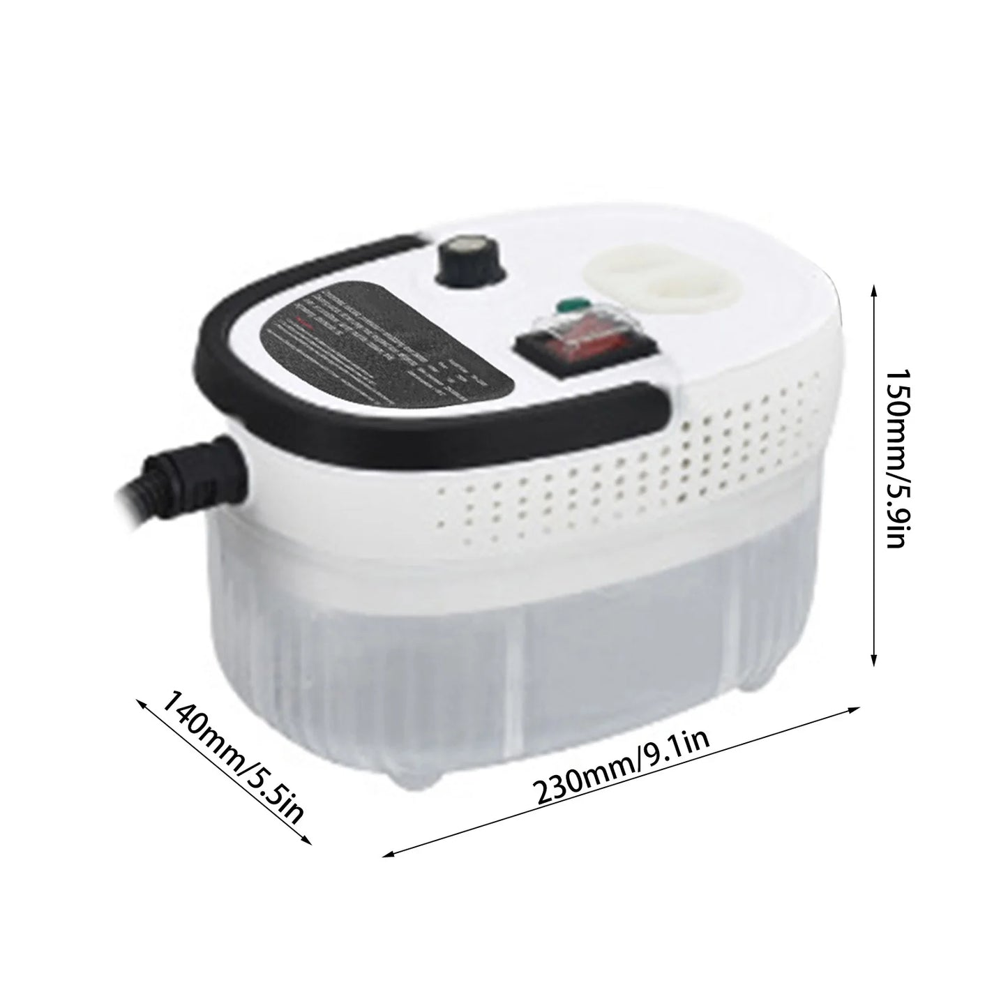 Romellar NEW 1500W Steam Cleaner for Car Cleaning