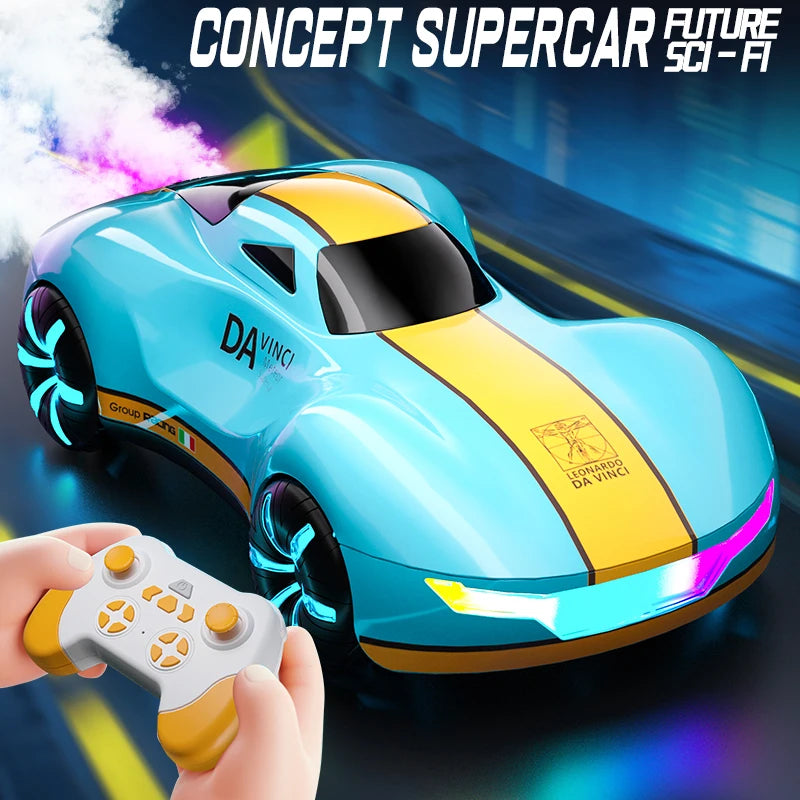 DAVINCI Drift RC Stunt Car with Light Spray & Sound