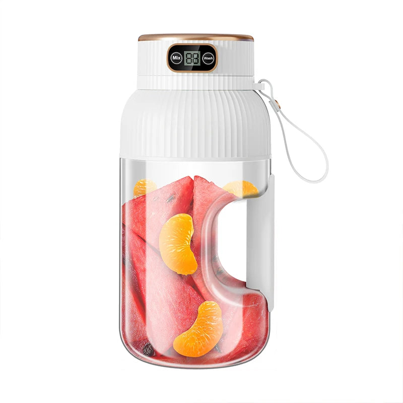 1000ML Portable Juicer Blender Fruit Juicer USB Charging Smoothie Blender