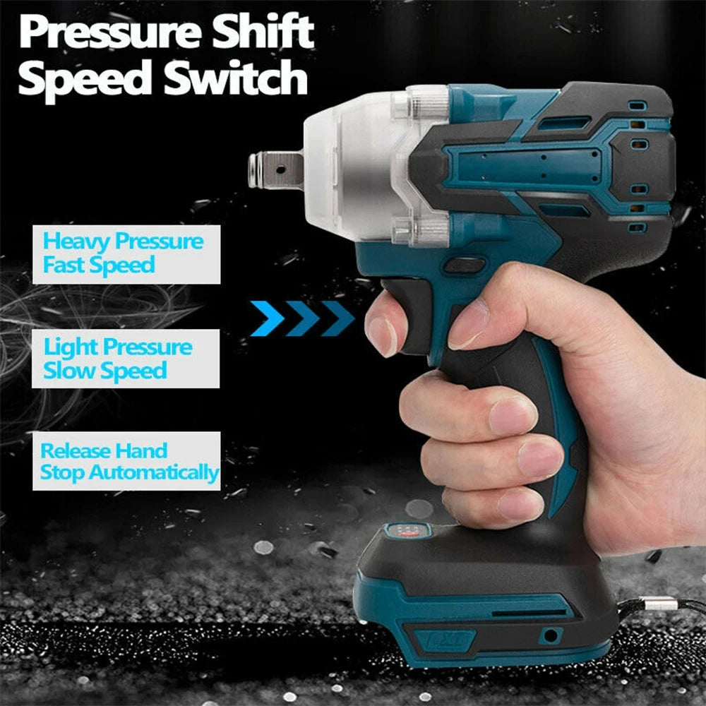 Magnitt 1/2"  520NM Brushless Cordless Electric Impact Wrench