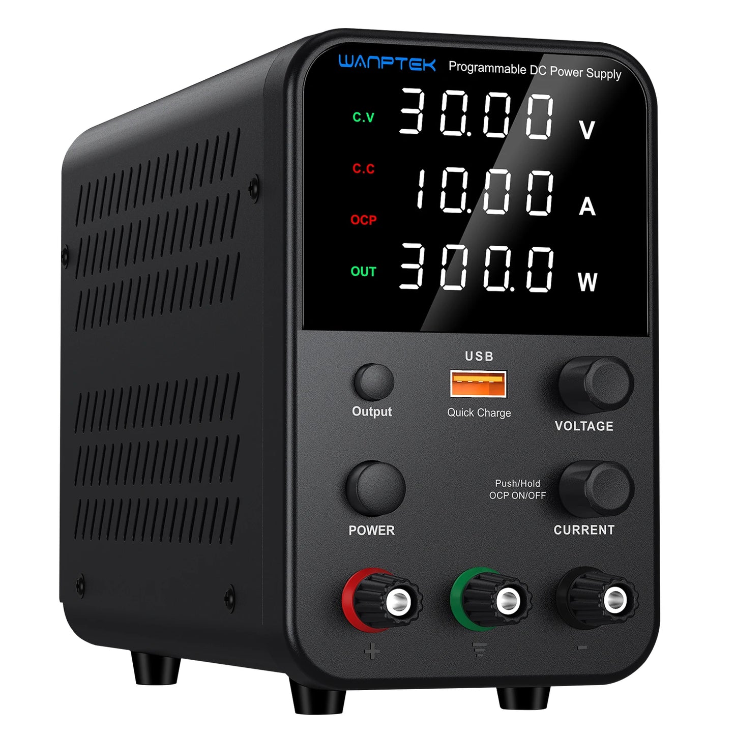 Wanptek Lab Bench Power Supply  120V 3A Adjustable Voltage
