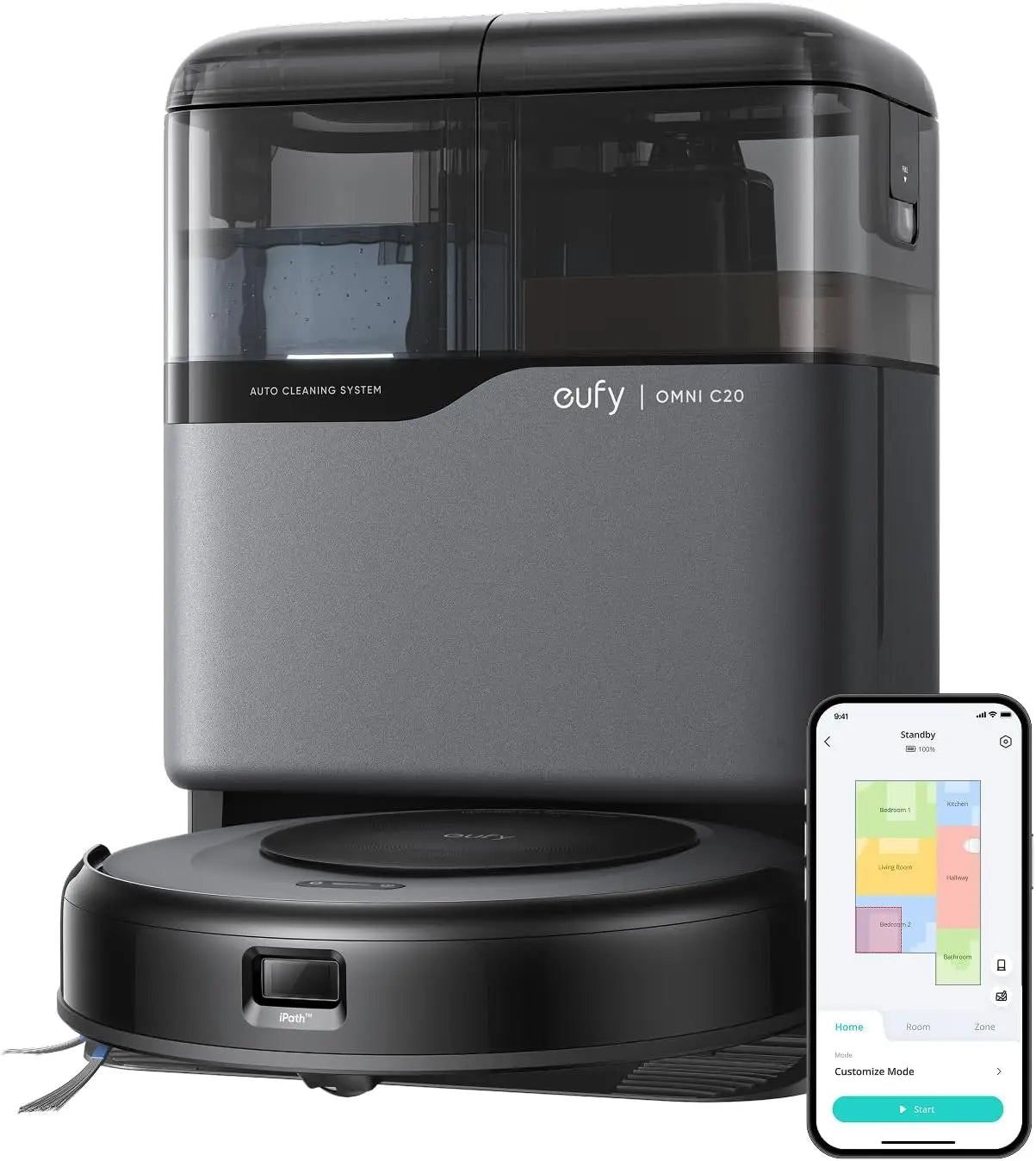 Refurbished Eufy Omni C20 Robot Vacuum and Mop Combo