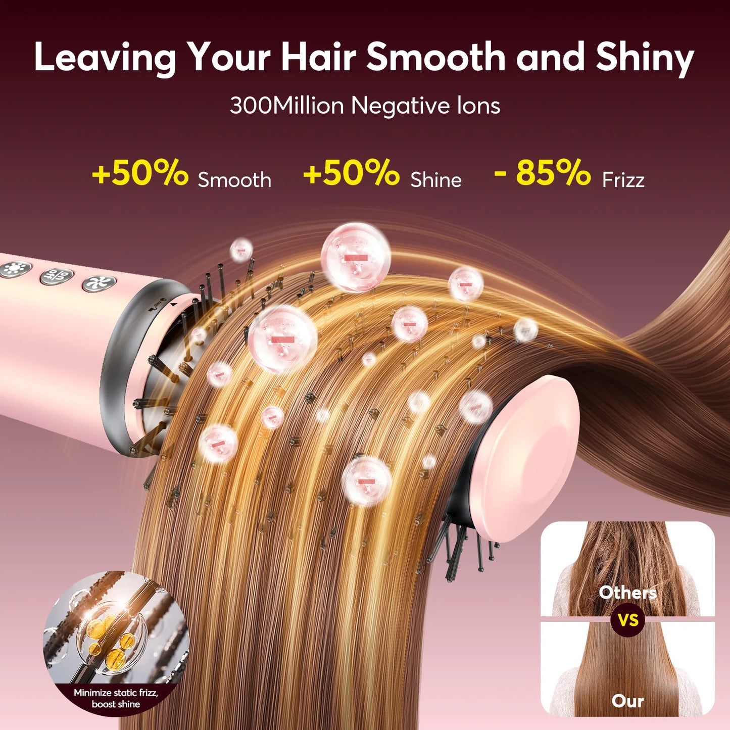 BOPCAL 5 in 1 High Speed Hair Dryer