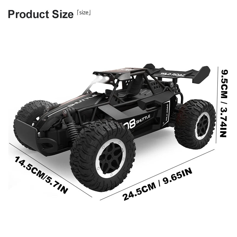 ZNLYRION 1:16 Alloy RC Off Road Car 2.4G Wireless Remote Control