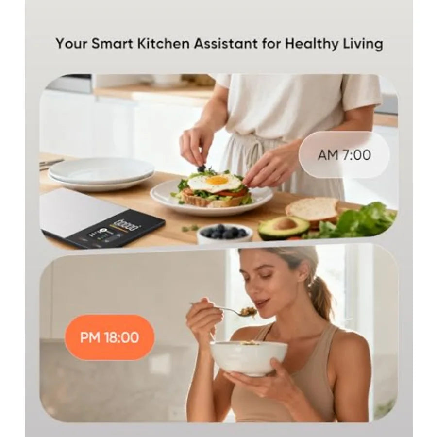 Smart Nutrition Food Scale with TFT Display