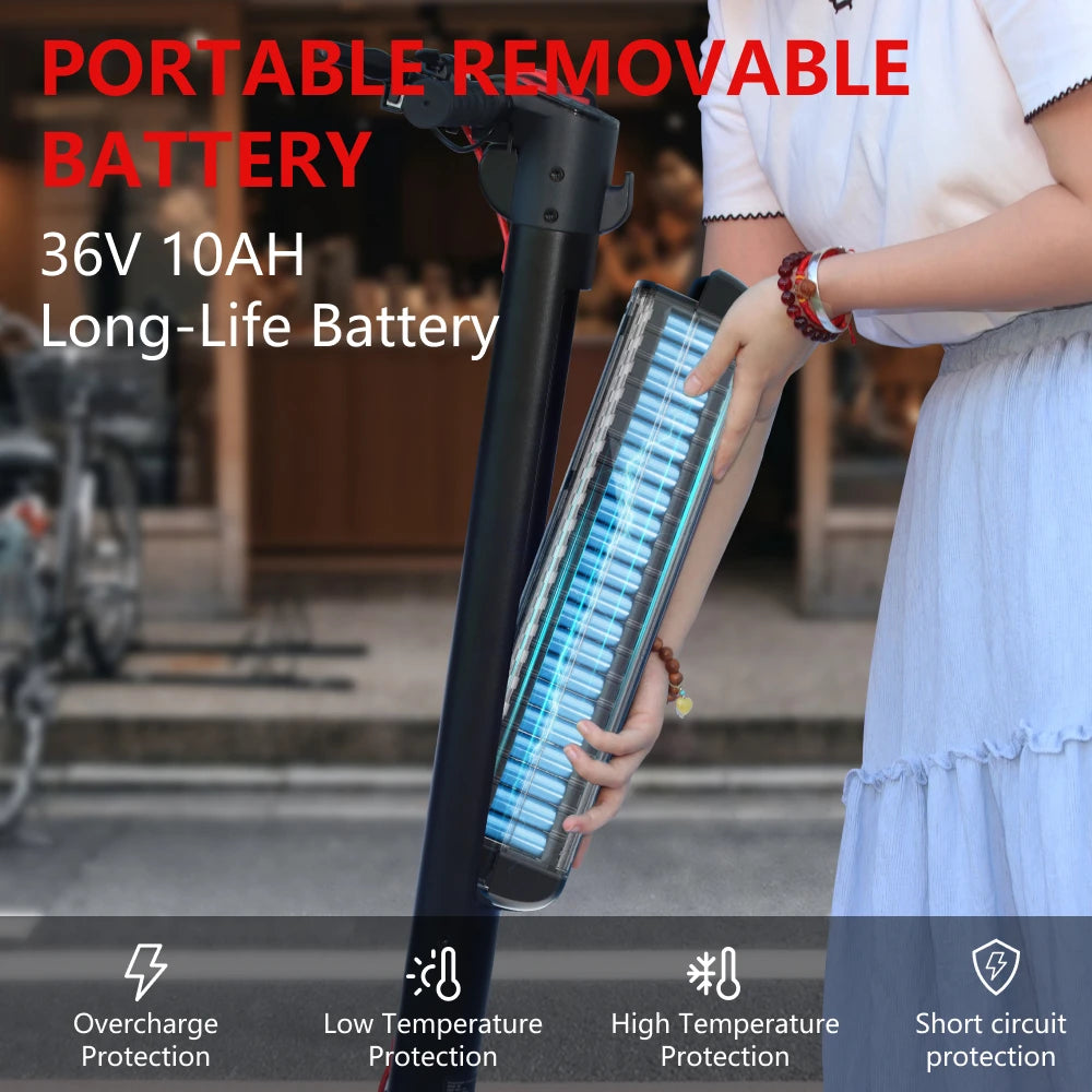 HX X8 Powerful Electric Scooter 350W 10AH 36V