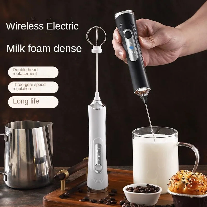 XIADYINJIA USB Electric Mixer, Handheld Coffee Milk Frother