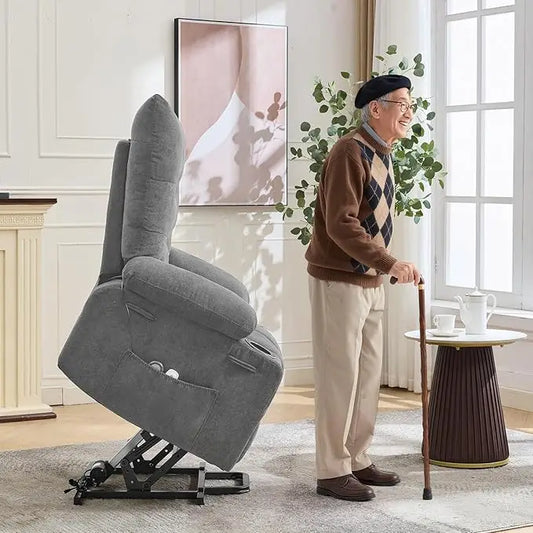 Power Lift Recliner Chair for Seniors - Electric Massage