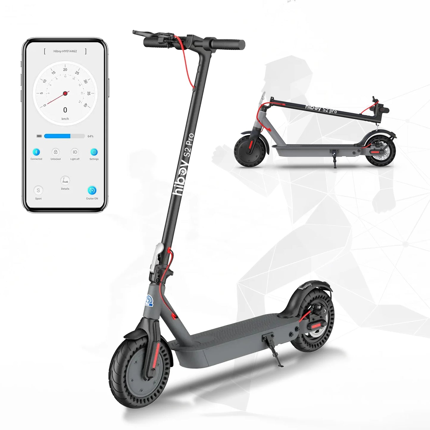 Hiboy S2 Pro 500W Electric Scooter for Adults