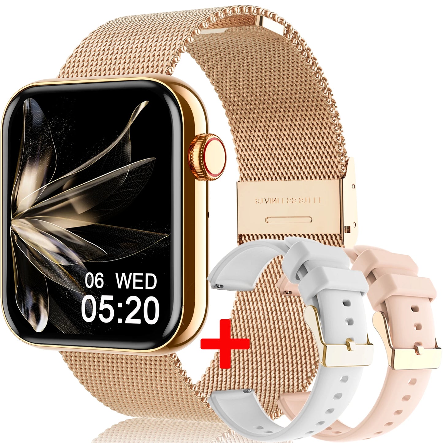 INNOFOVO Smart Watch for Women/Men Bluetooth Calls Fitness Tracker