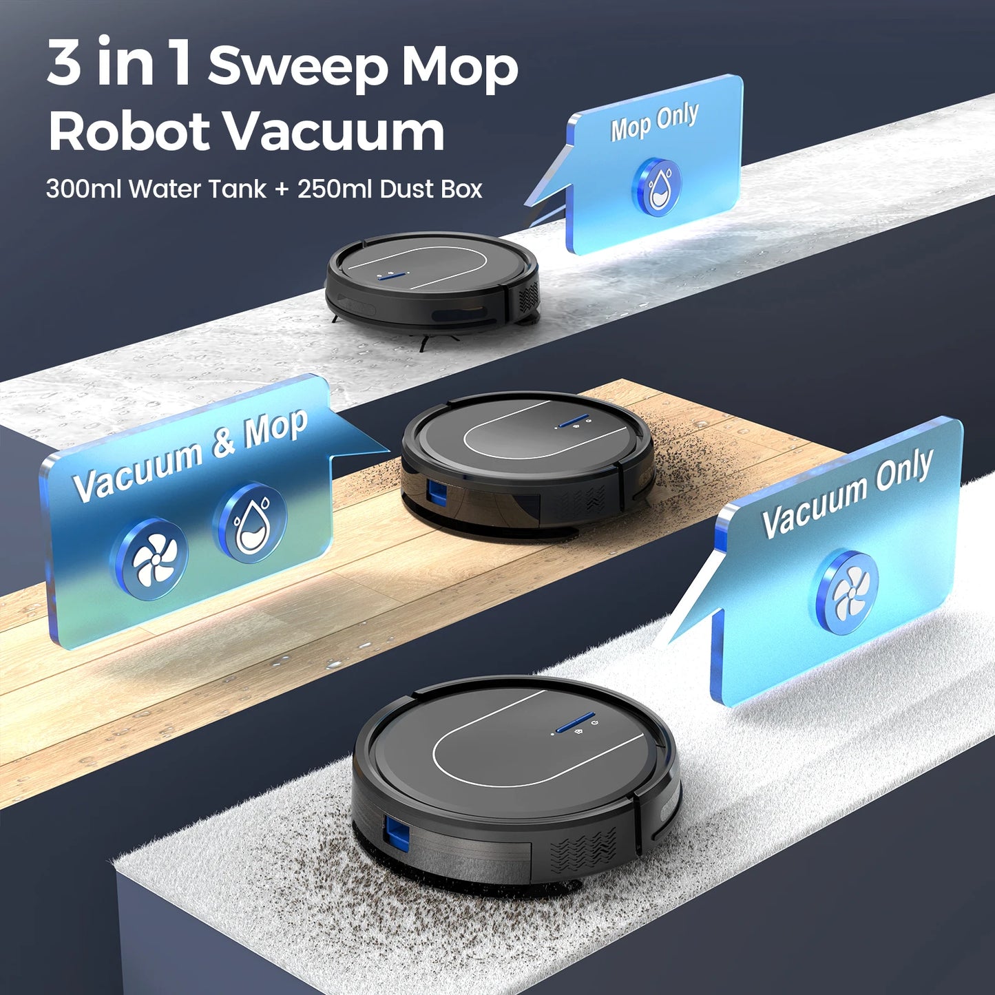 Vastorm E2 Robot Vacuum Cleaner