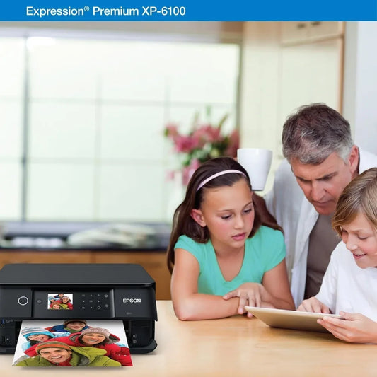 Expression Premium XP-6100 Wireless Color Photo Printer