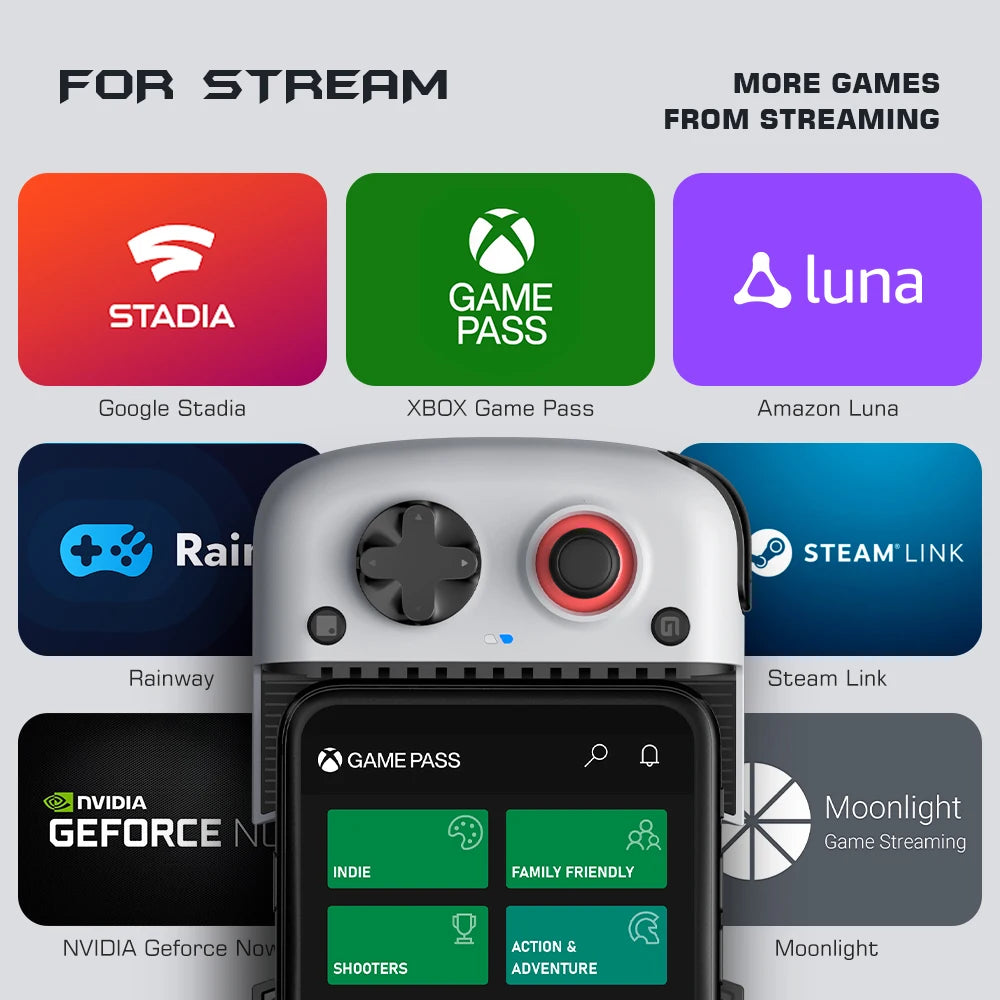 GameSir X3 Pro Gamepad Mobile Phone Controller with Cooling Fan for Cloud Gaming Xbox Game Pass, STADIA, xCloud, GeForce Now