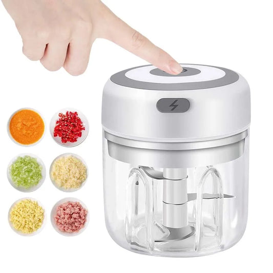 Mini Wireless Electric Garlic Crusher 100ml/250ml Portable