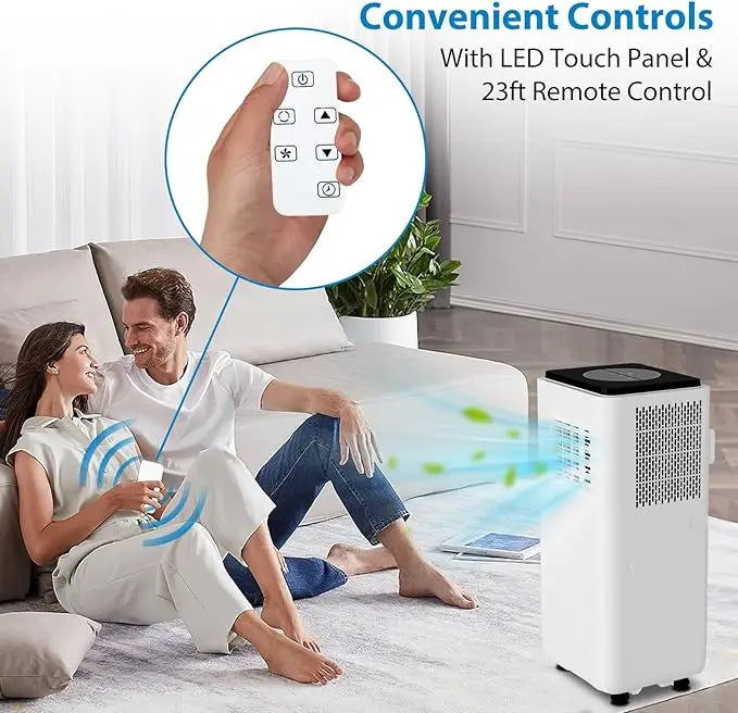 Acekool 10000 BTU Portable Air Conditioners with Remote Control