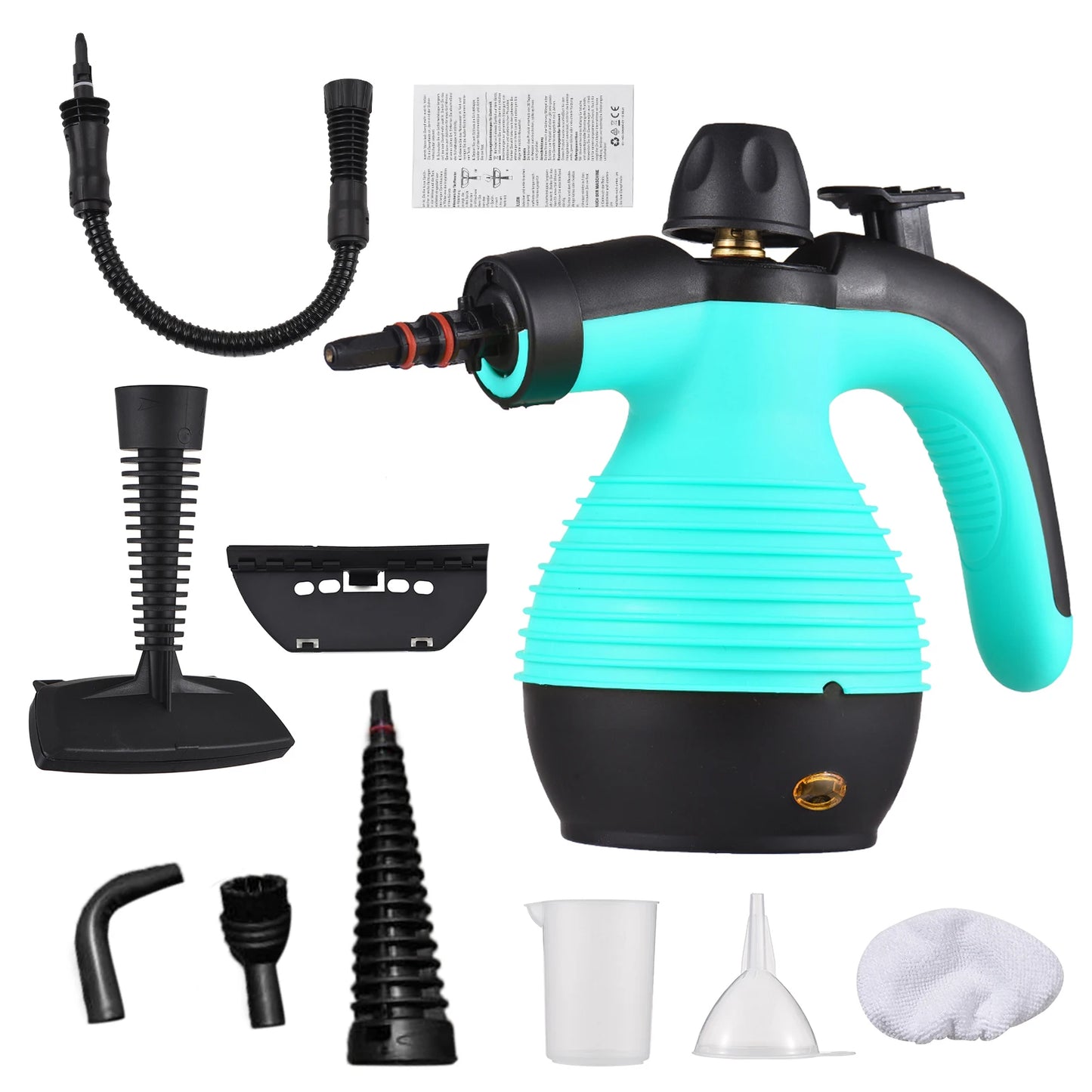 Romellar NEW Portable Handheld Steam Cleaner 1050W Multifunctional