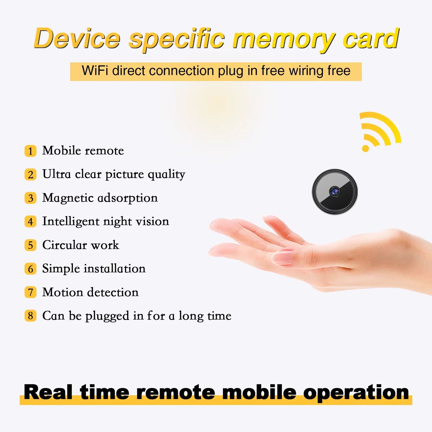 4K Intelligent Wireless Surveillance Camera