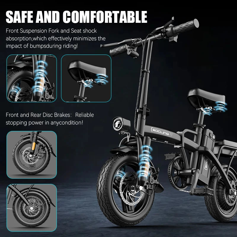 G11 500W Electric Bicycles E-Bike For Adults